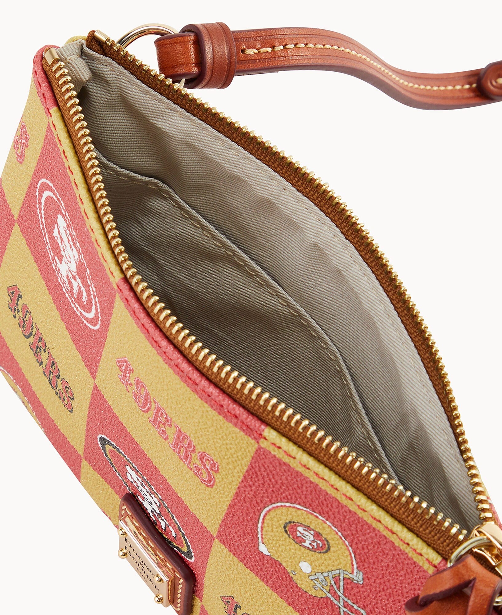 Dooney & Bourke NFL 49ERS Top Zip Crossbody