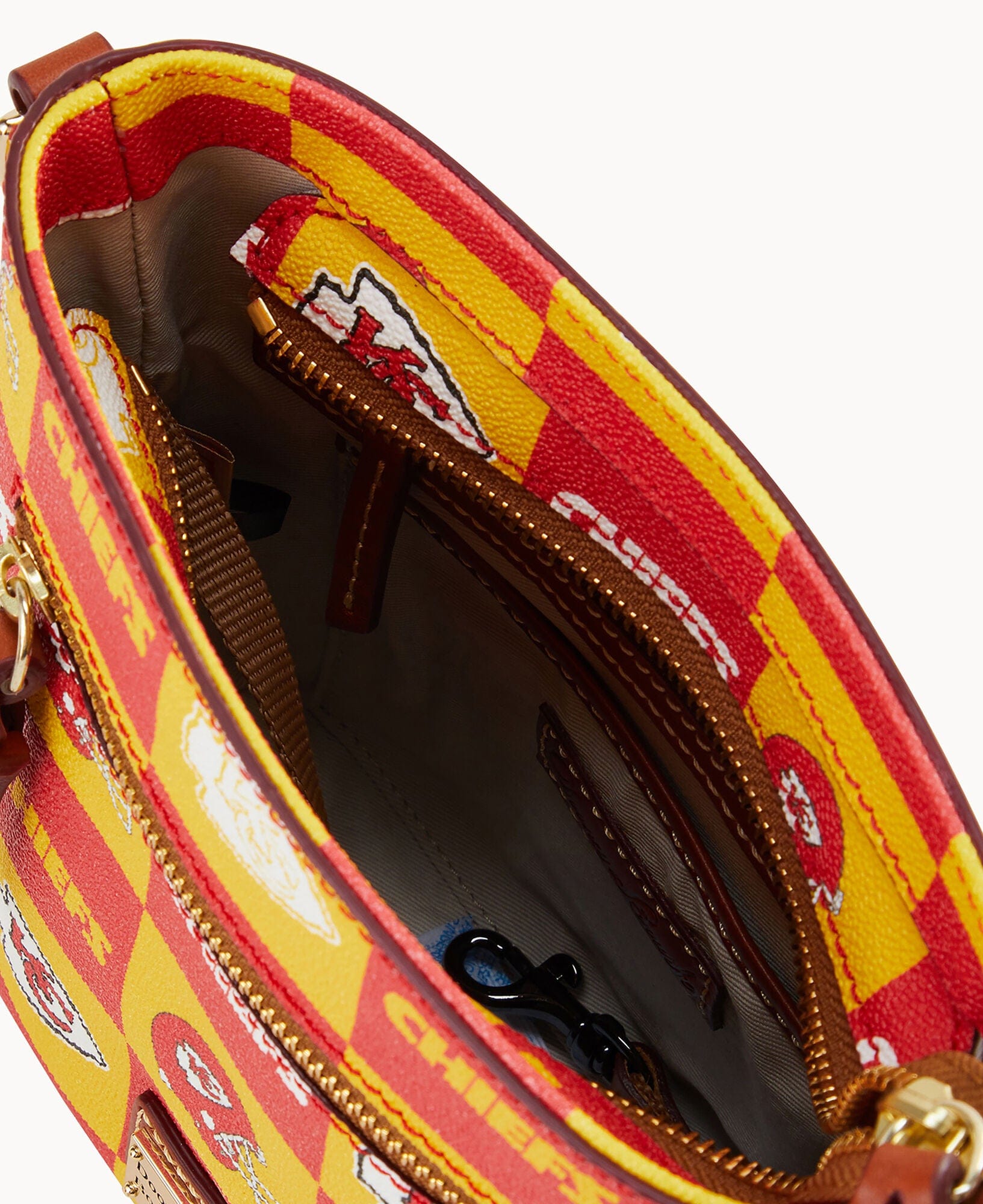 Dooney & Bourke NFL Chiefs Small Zip Crossbody