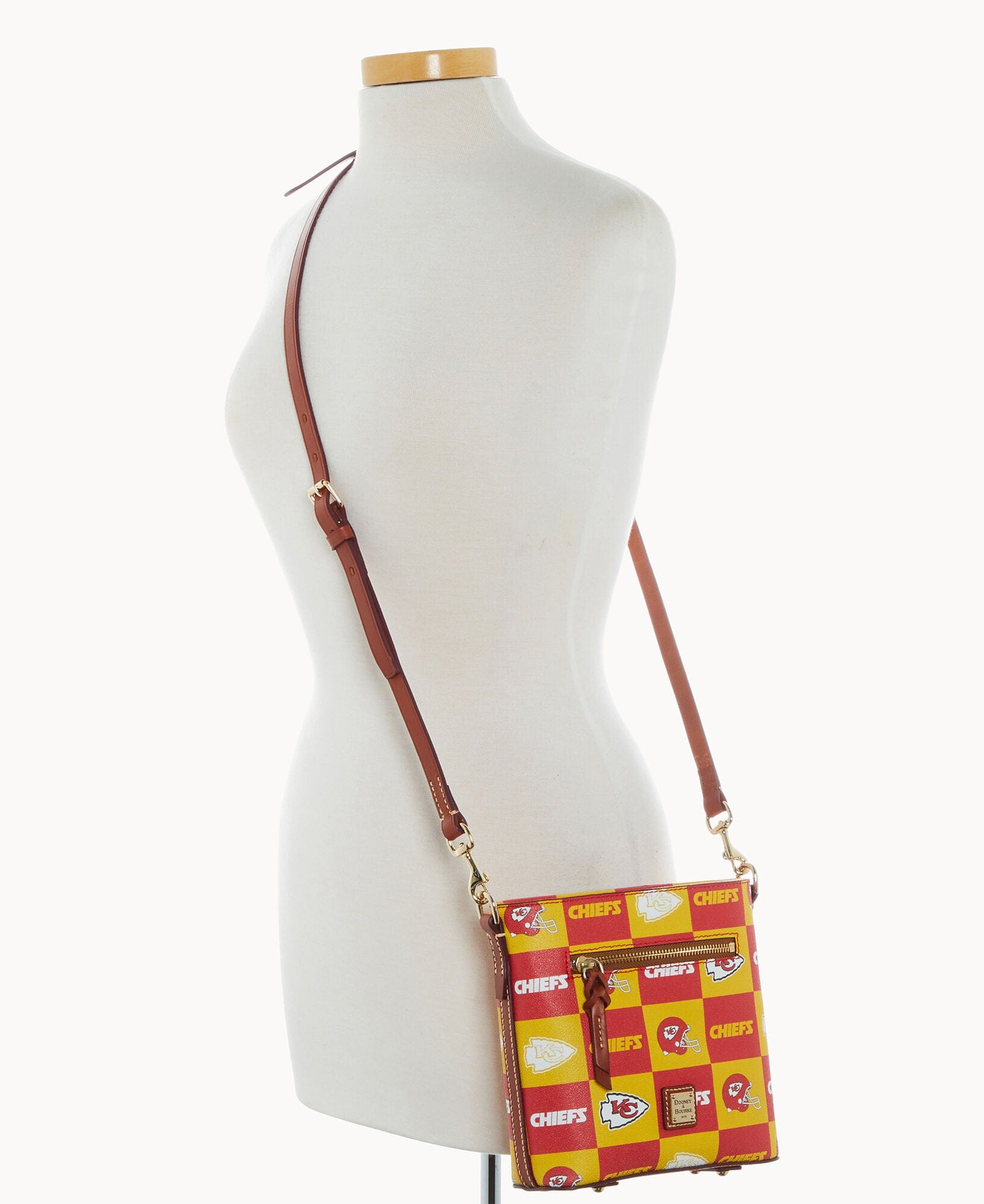 Dooney & Bourke NFL Chiefs Small Zip Crossbody