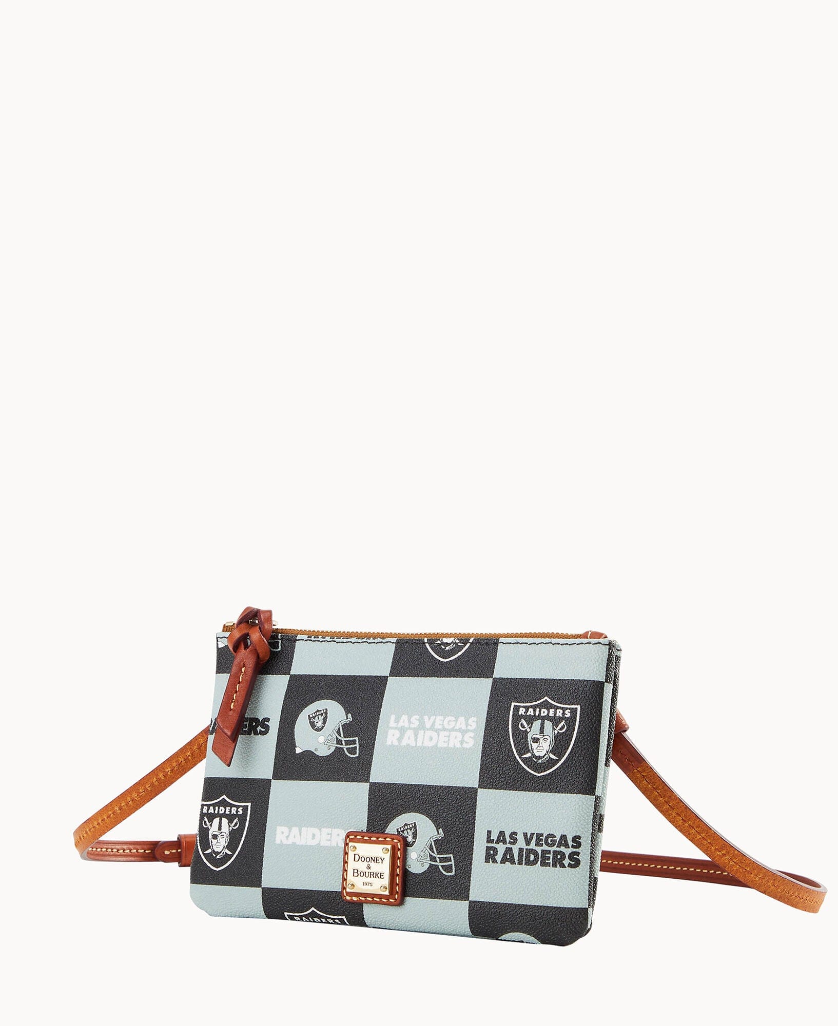 Dooney & Bourke NFL Raiders Top Zip Crossbody
