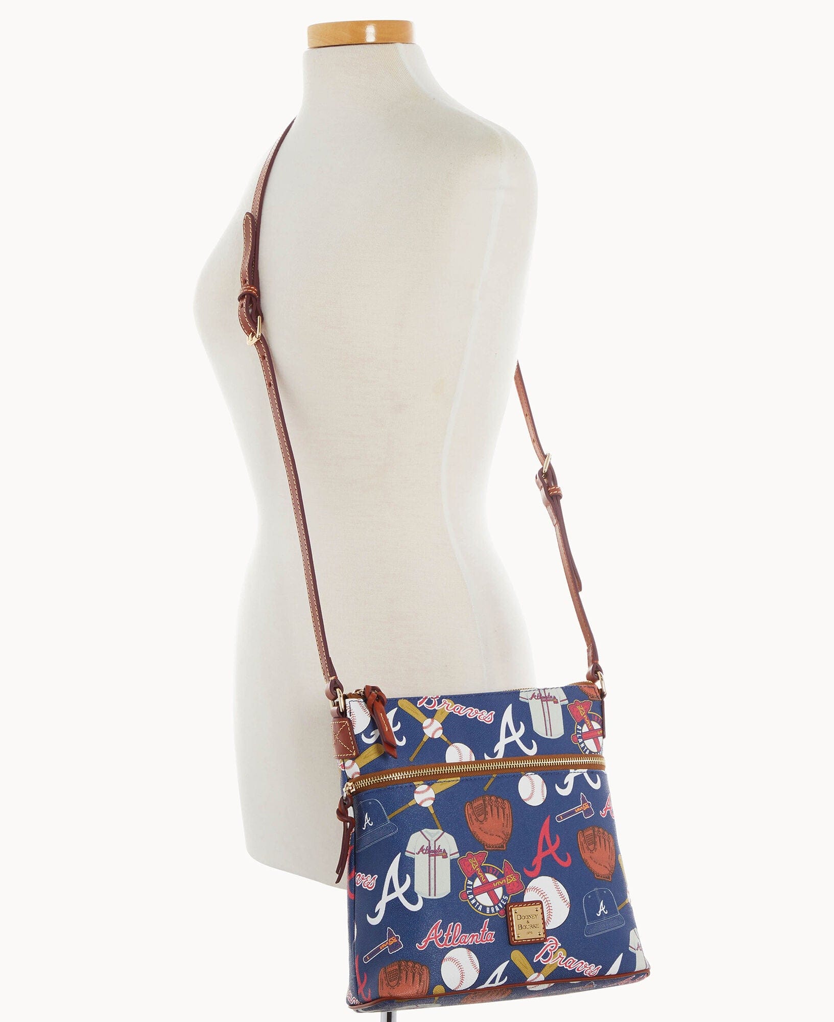 Dooney & Bourke MLB Braves Crossbody