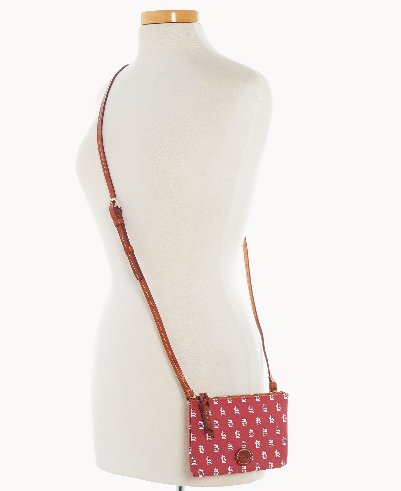 Dooney & Bourke MLB Cardinals Top Zip Crossbody