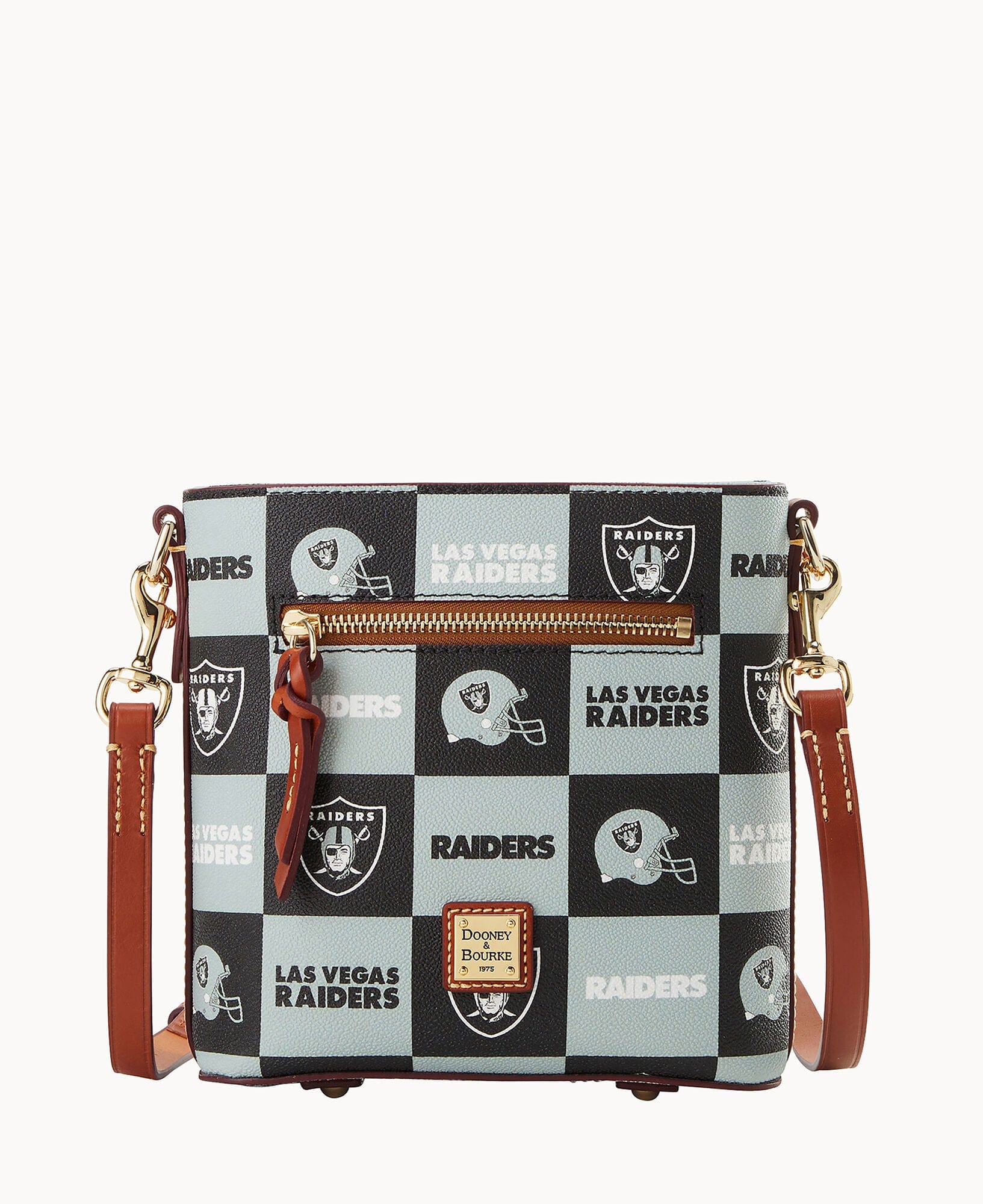 Dooney & Bourke NFL Raiders Small Zip Crossbody