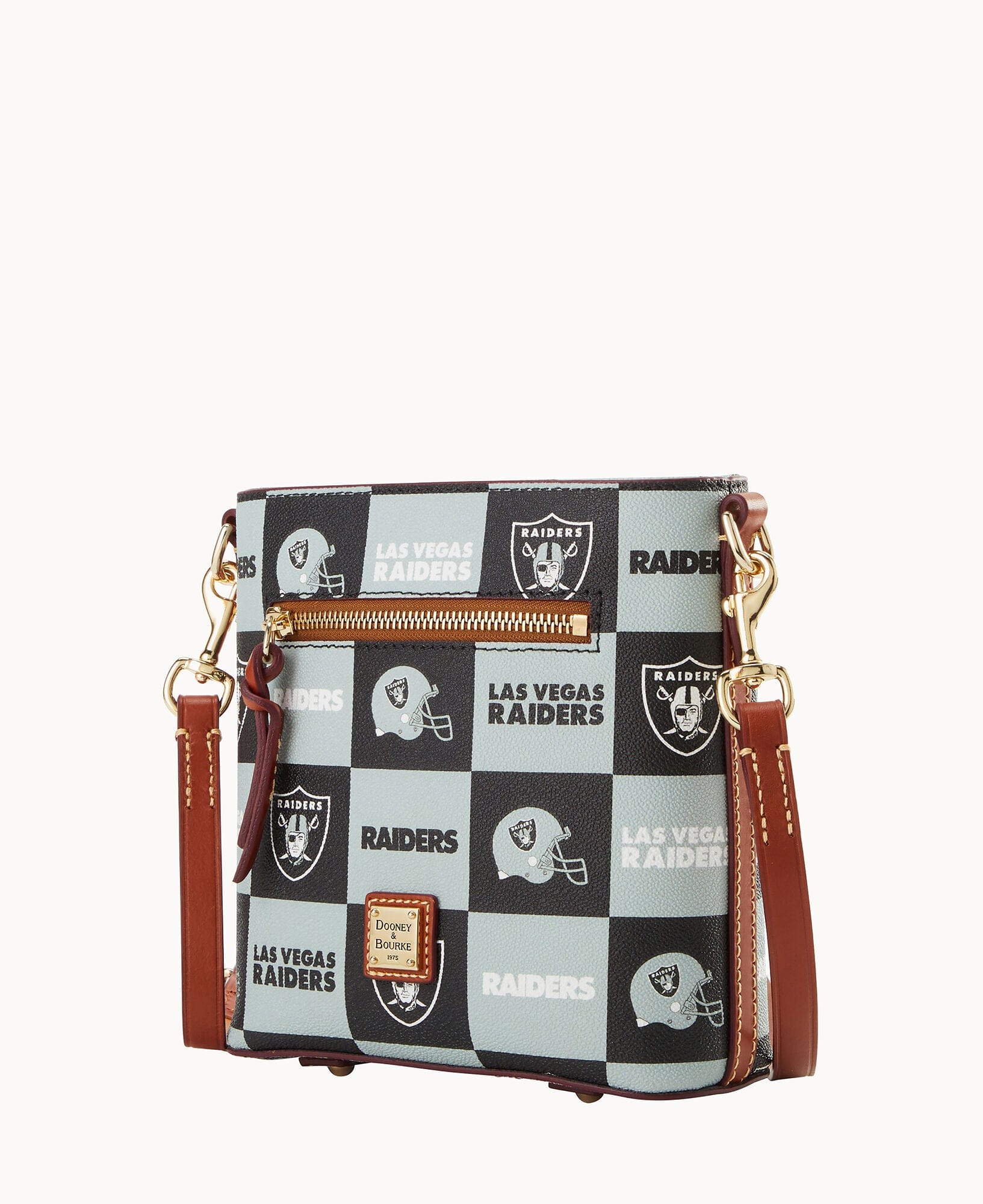 Dooney & Bourke NFL Raiders Small Zip Crossbody