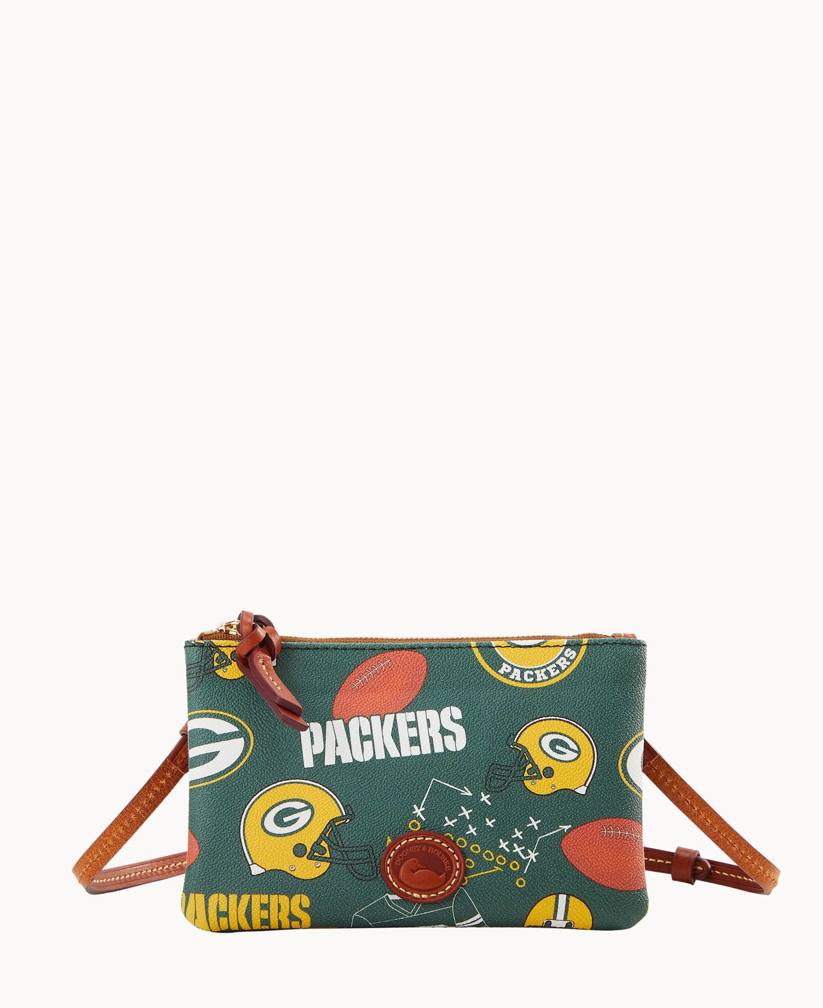 Dooney & Bourke NFL Packers Top Zip Crossbody