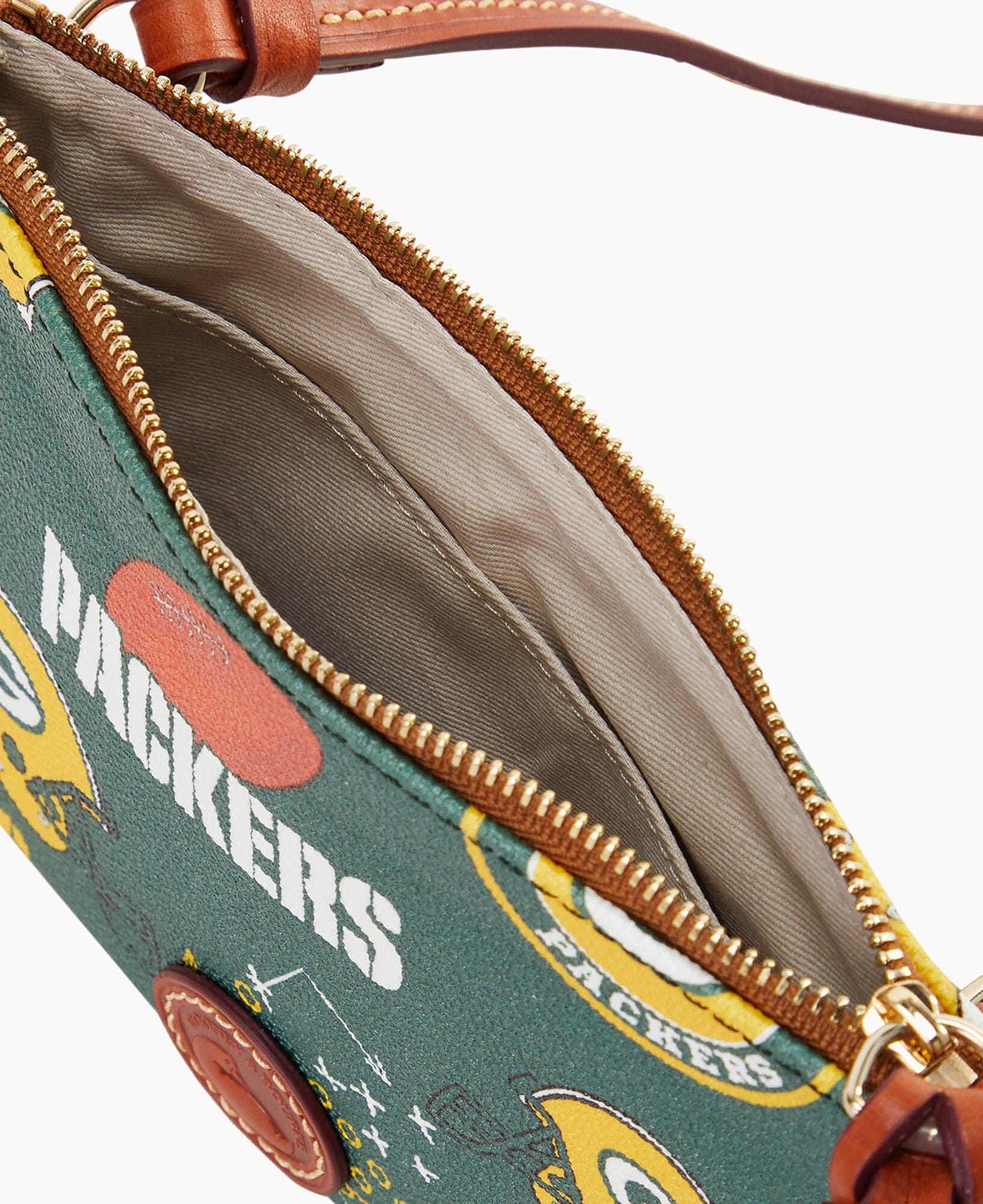 Dooney & Bourke NFL Packers Top Zip Crossbody