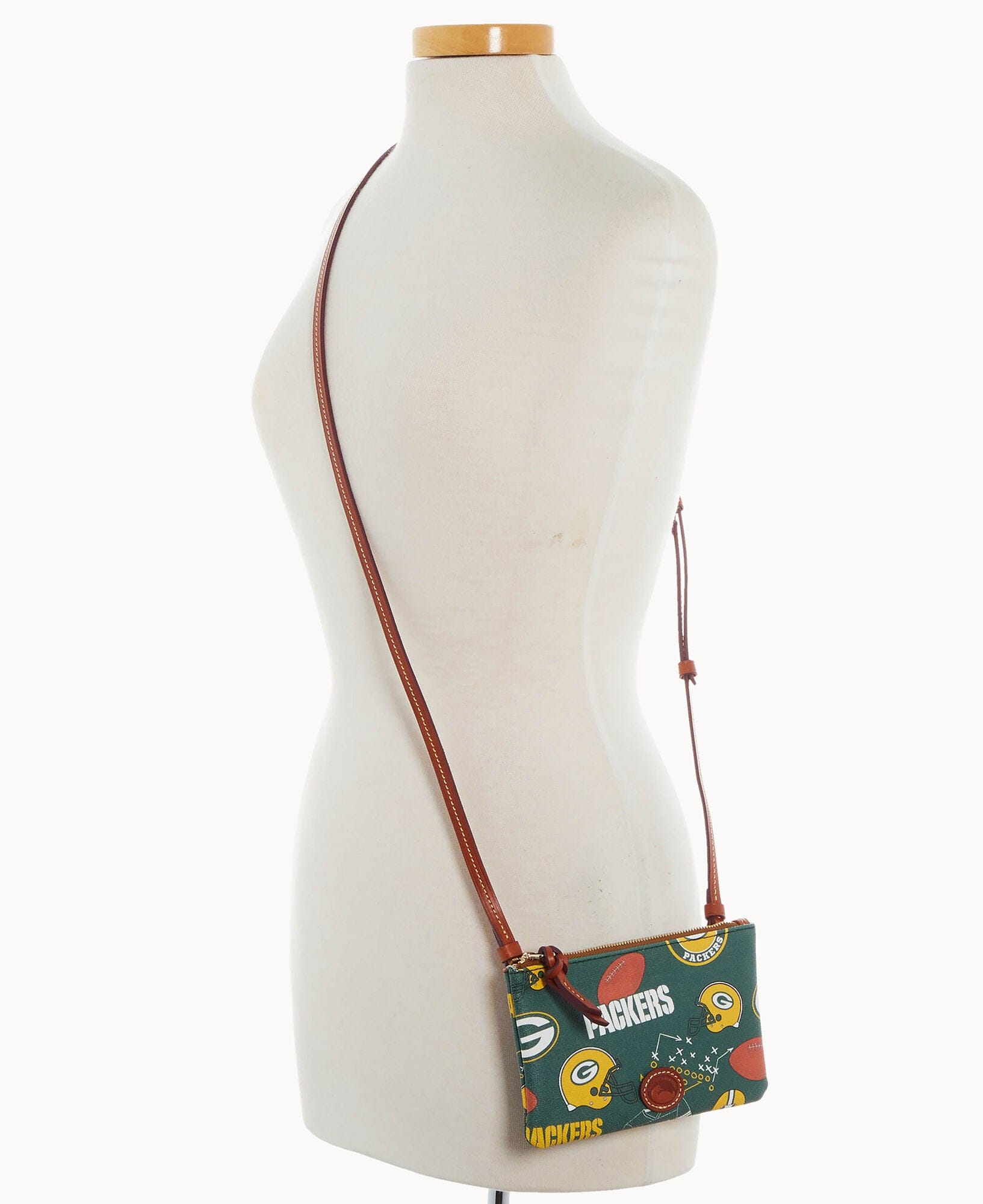 Dooney & Bourke NFL Packers Top Zip Crossbody