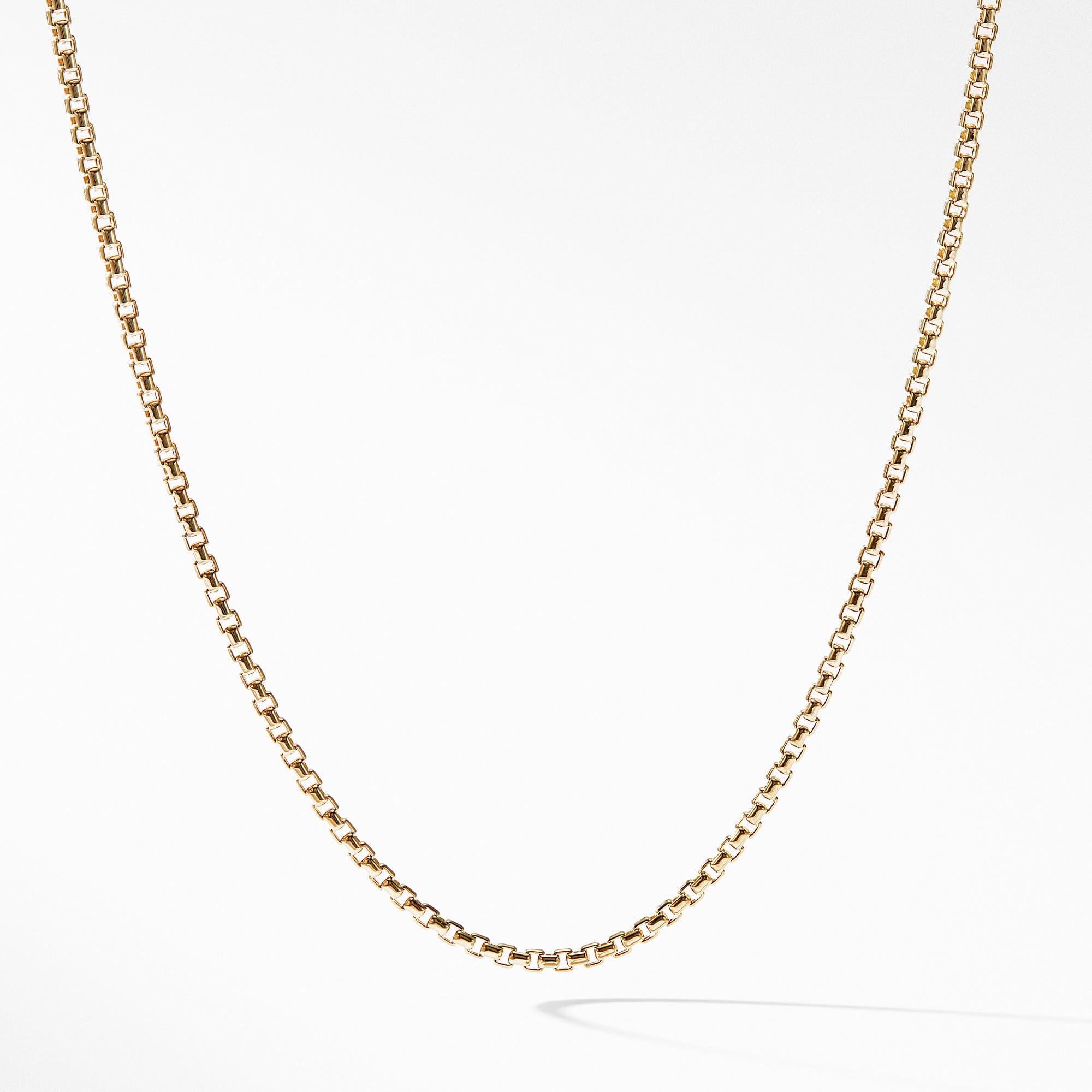 David Yurman Box Chain Necklace in 18K Gold, 1.7 mm - CH0306 8820