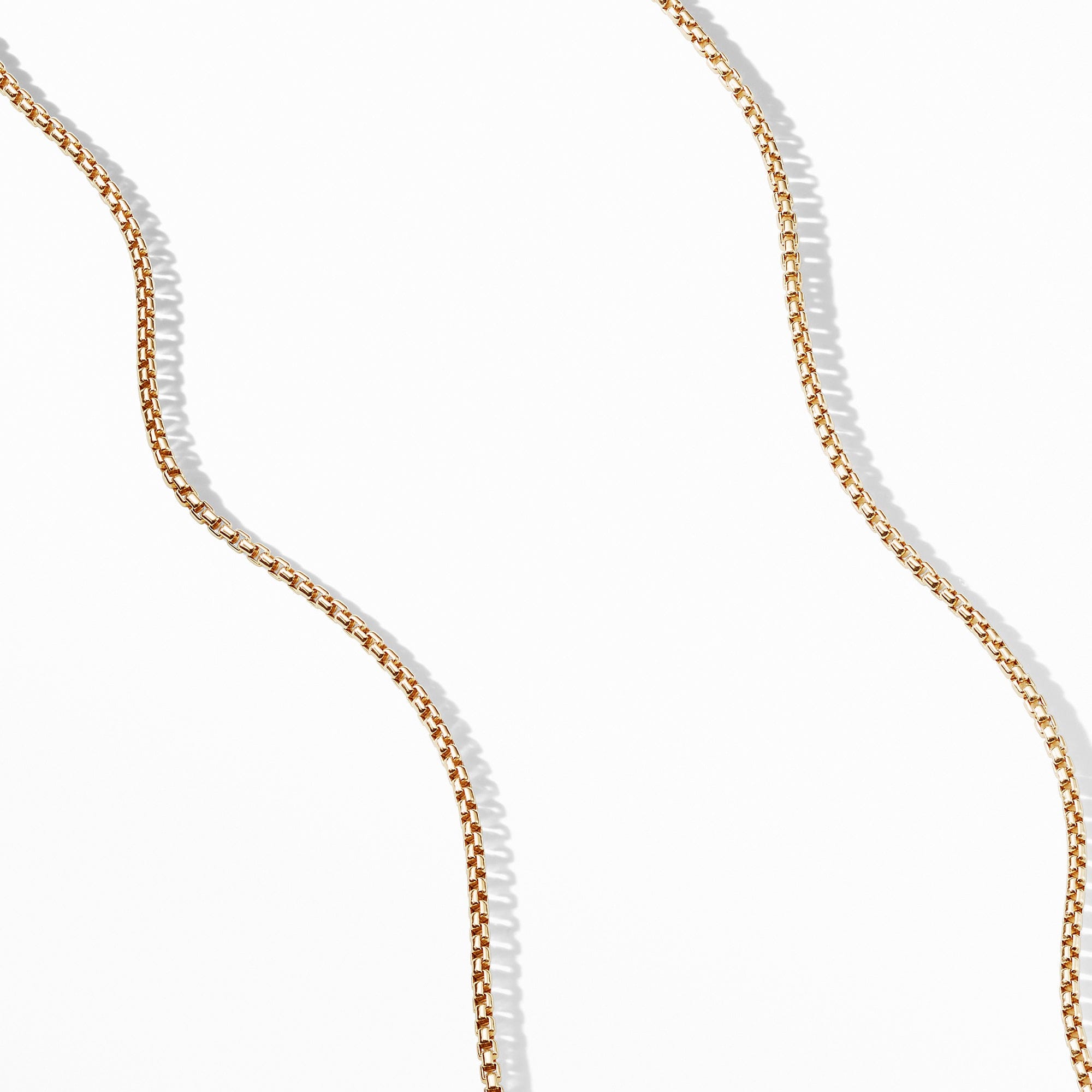 David Yurman Box Chain Necklace in 18K Gold, 1.7 mm - CH0306 8820