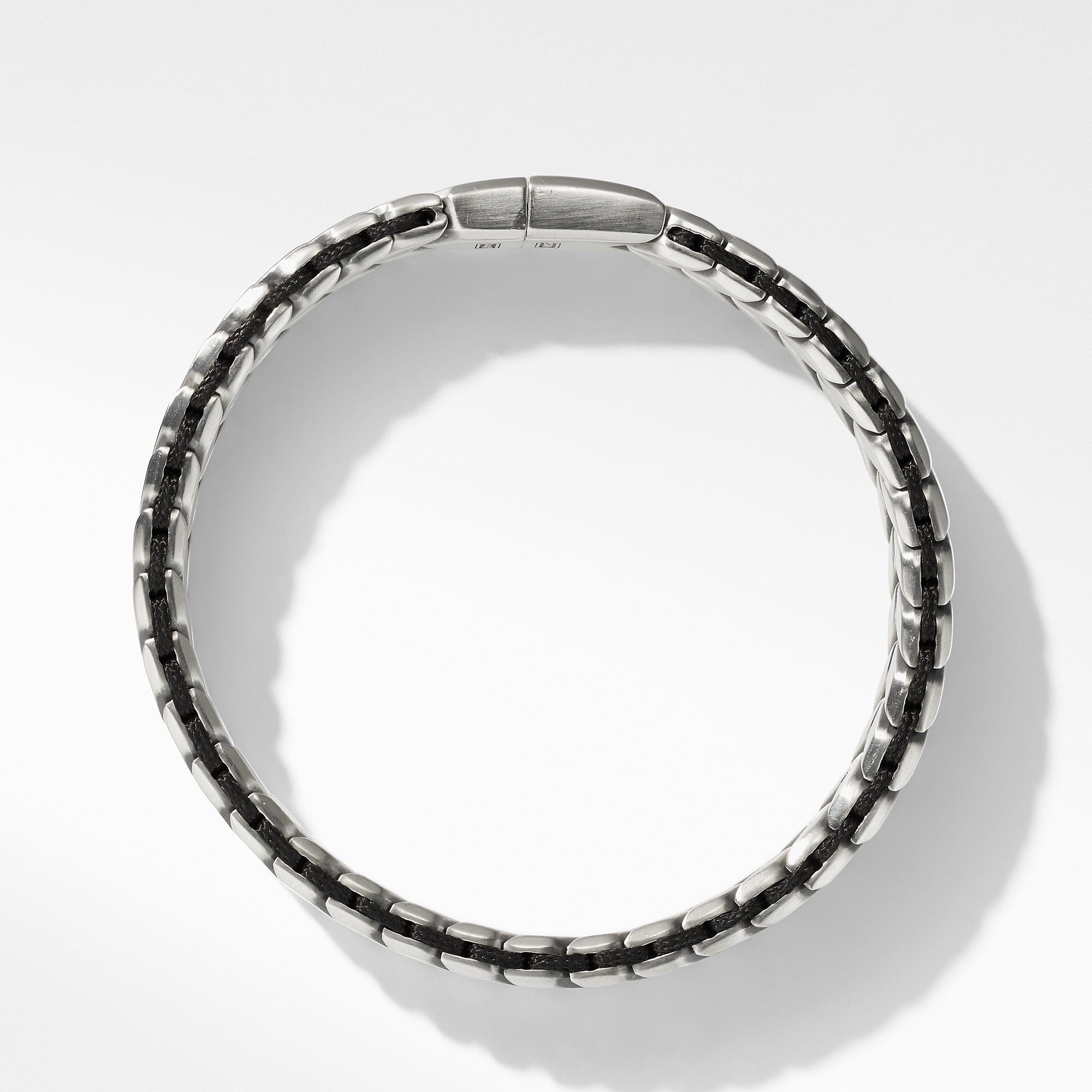 David Yurman Chevron Woven Bracelet, Size Medium