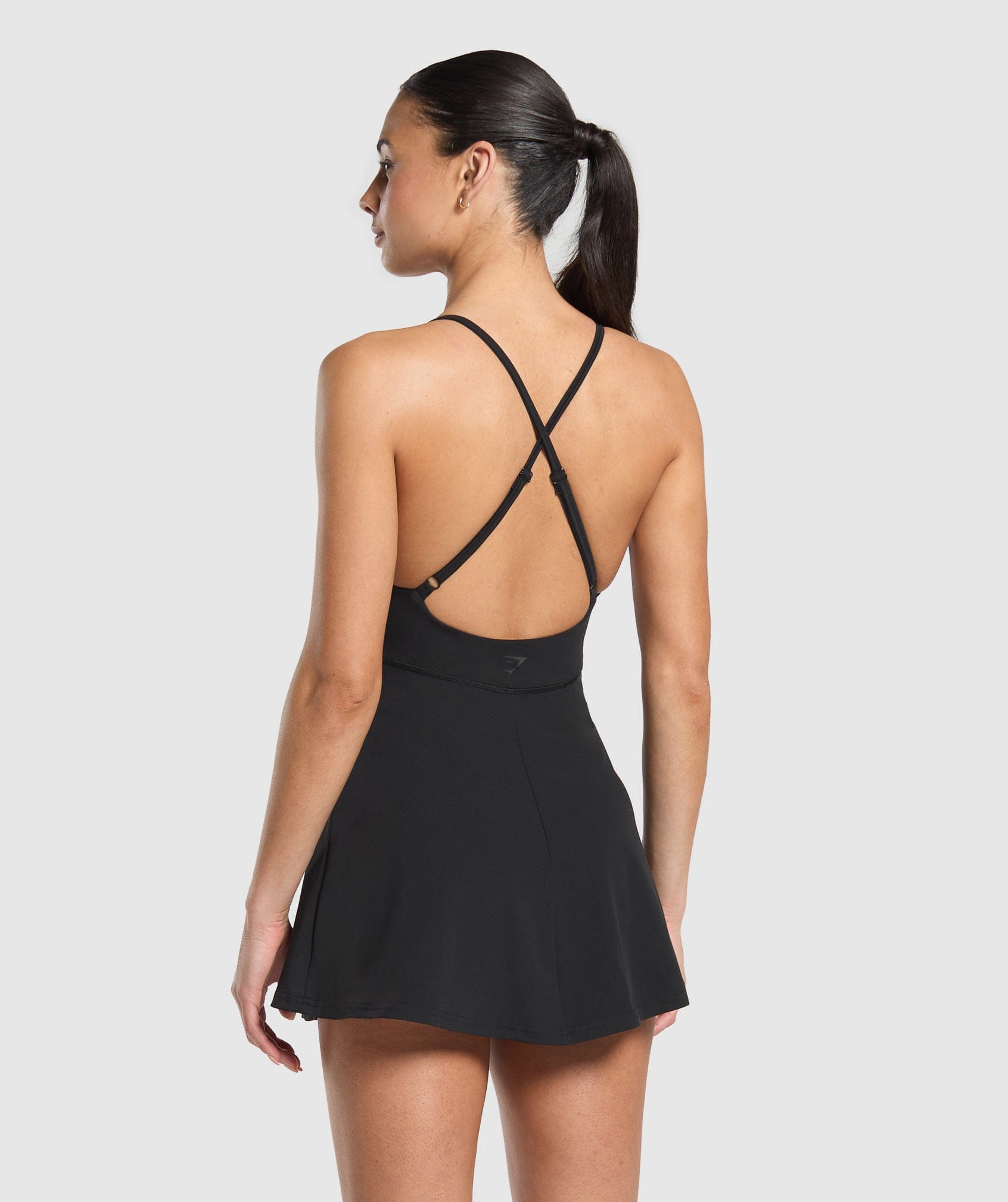 Gymshark Women's Gymshark Strappy 2 - In - 1 Dress Black