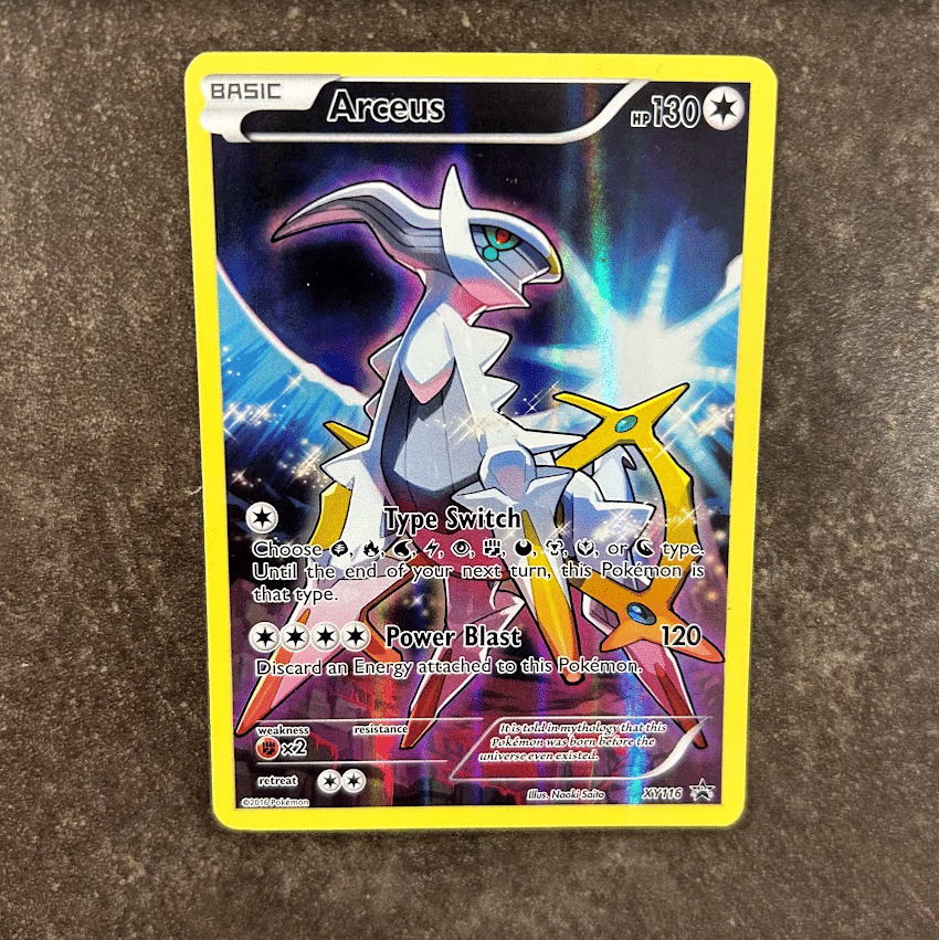 Pokemon Card Arceus XY #116