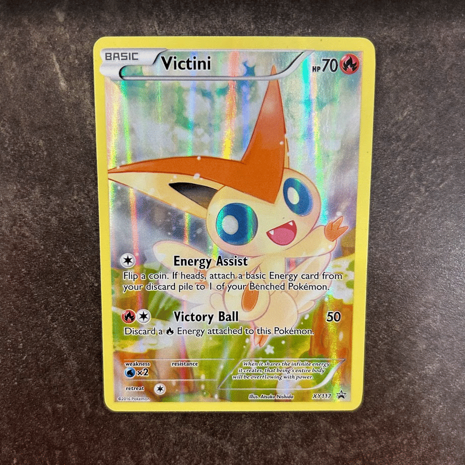 Pokemon Card Victini XY Promo