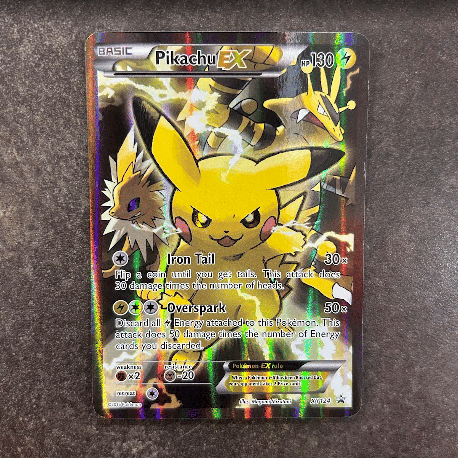 Pokemon Card Pikachu EX XY Promo