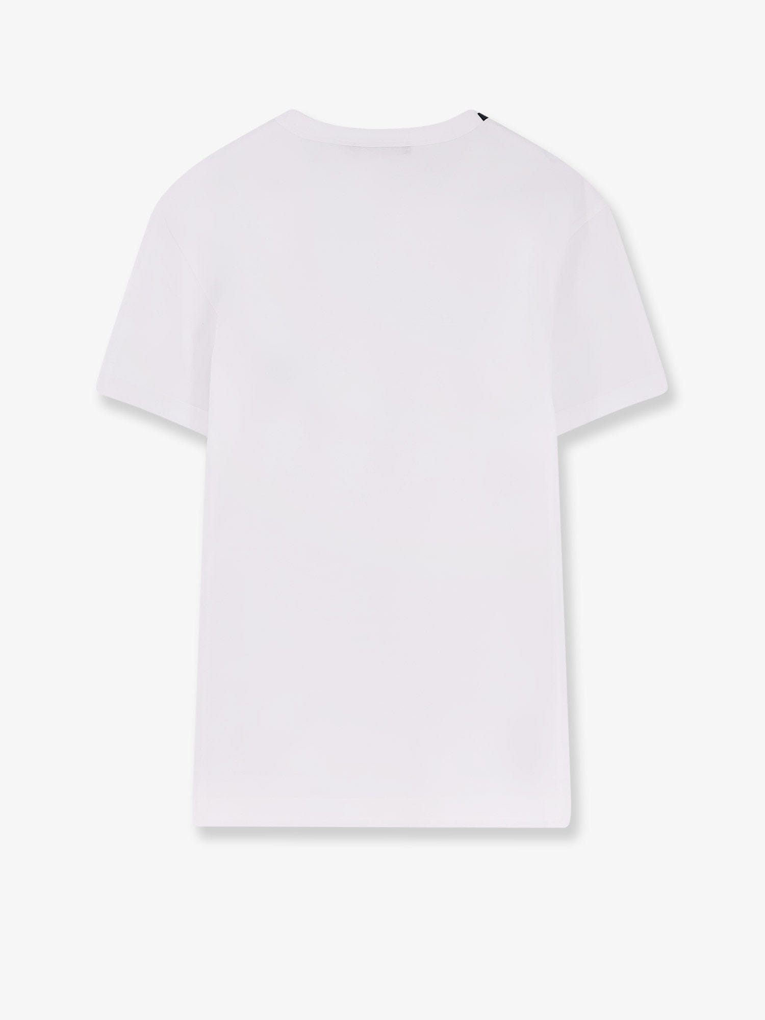 Dolce & Gabbana Cotton t - shirt with iconic logo patch