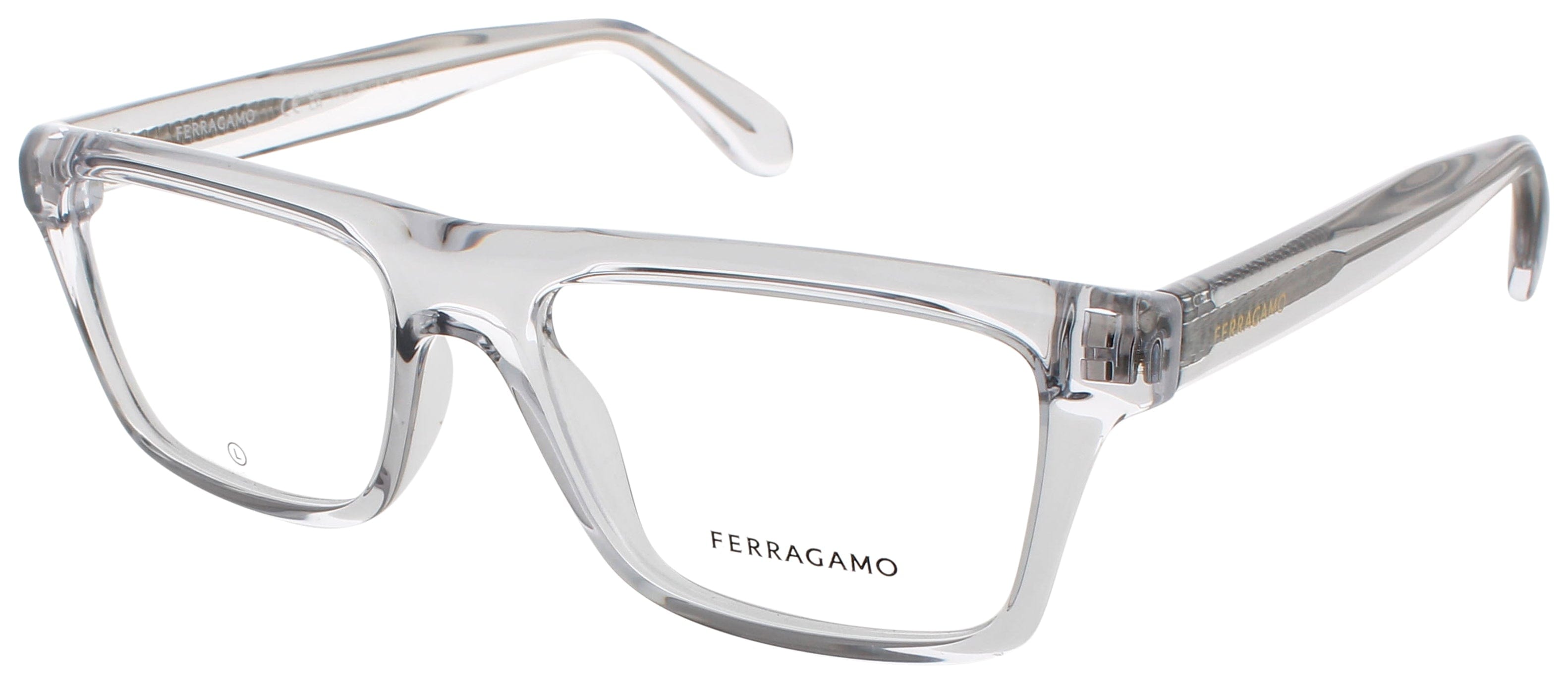 Salvatore Ferragamo Optical Glasses LIGHT CRYSTAL GREY