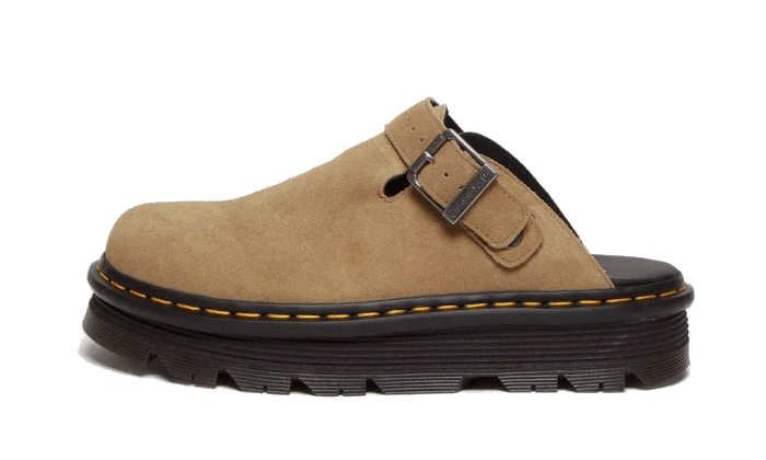 Dr. Martens Mules ZebZag Savannah Tan Suede