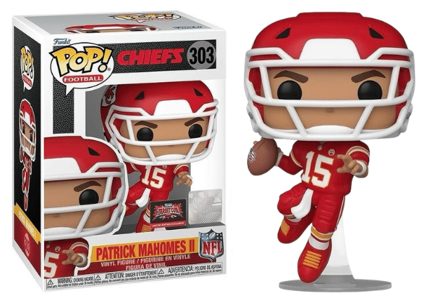 Funko Pop! Patrick Mahomes II, Red & Gold Jersey, Kansas City Chiefs, NFL 303 - 2025 Target Con Exclusive