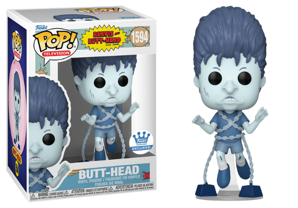 Funko Pop! Butt - Head Ghost, Beavis & Butt - Head 1594 - Funko Shop Exclusive Vinyl Figure in PopShield Protector
