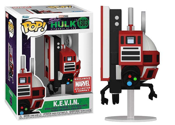 Funko Pop! K.E.V.I.N. She - Hulk 1303 - Marvel Collector Corps Exclusive Vinyl Figure in PopShield Protector