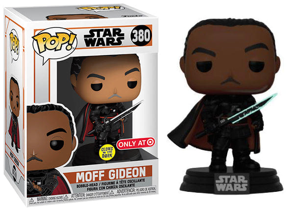 Funko Pop! Moff Gideon Glow in the Dark, Mandalorian 380 - Target Exclusive Vinyl Figure in PopShield Protector