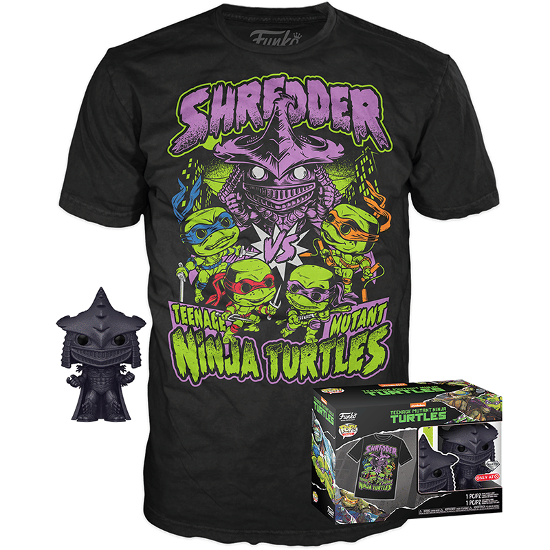Funko Pop! Super Shredder Diamond Collection, TMNT w/ T - Shirt L, Sealed 1138 - Target Exclusive Vinyl Figure