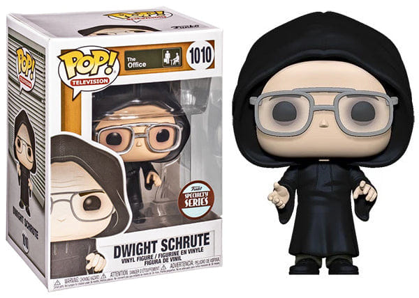 Funko Pop! Dwight Schrute Dark Lord, The Office 1010 - Specialty Series Exclusive Vinyl Figure in PopShield Protector
