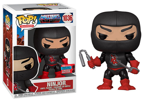 Funko Pop! Ninjor Masters of the Universe 1036 - 2020 Fall Convention Exclusive Vinyl Figure in PopShield Protector