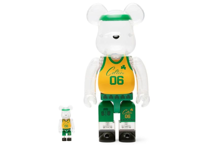 Bearbrick x Bodega x NBA Worldwide Respect Boston Celtics 100% & 400% Set