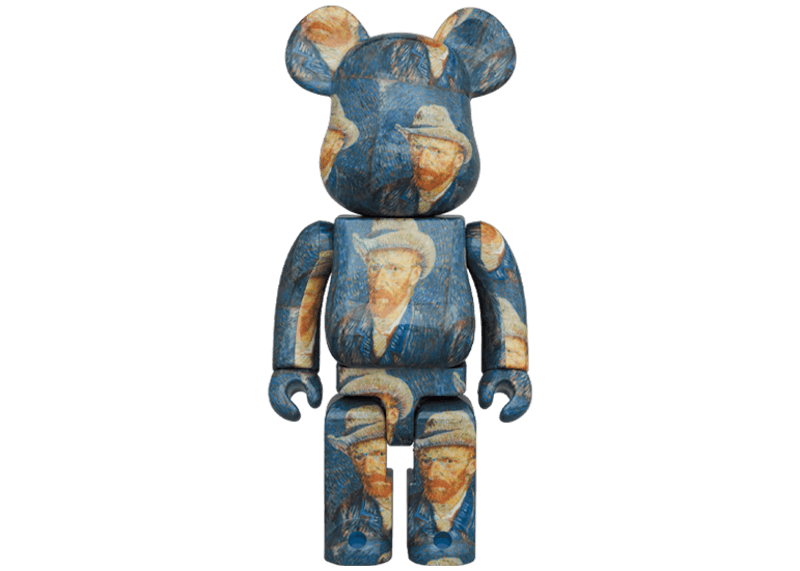 Bearbrick Van Gogh Museum Self Portrait 1000%