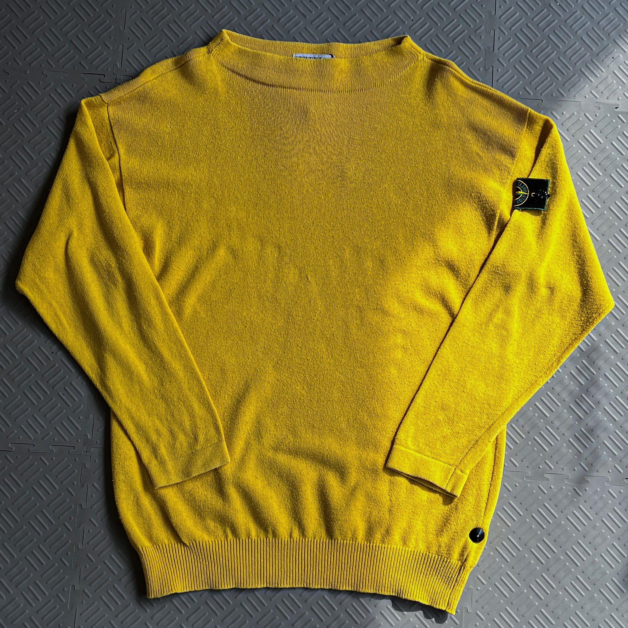 Stone Island Vintage Stone Island Green Edge Sweater (M)