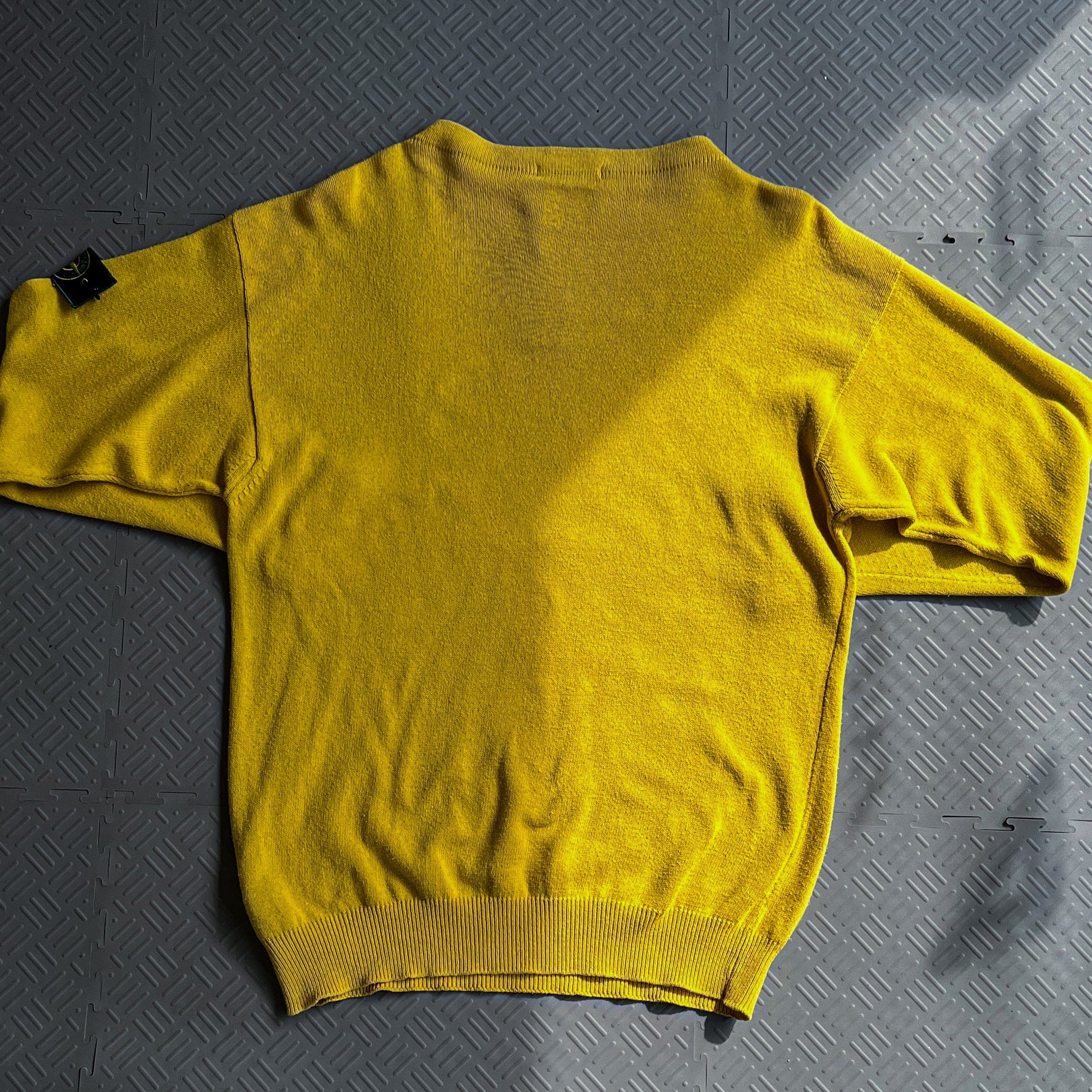 Stone Island Vintage Stone Island Green Edge Sweater (M)