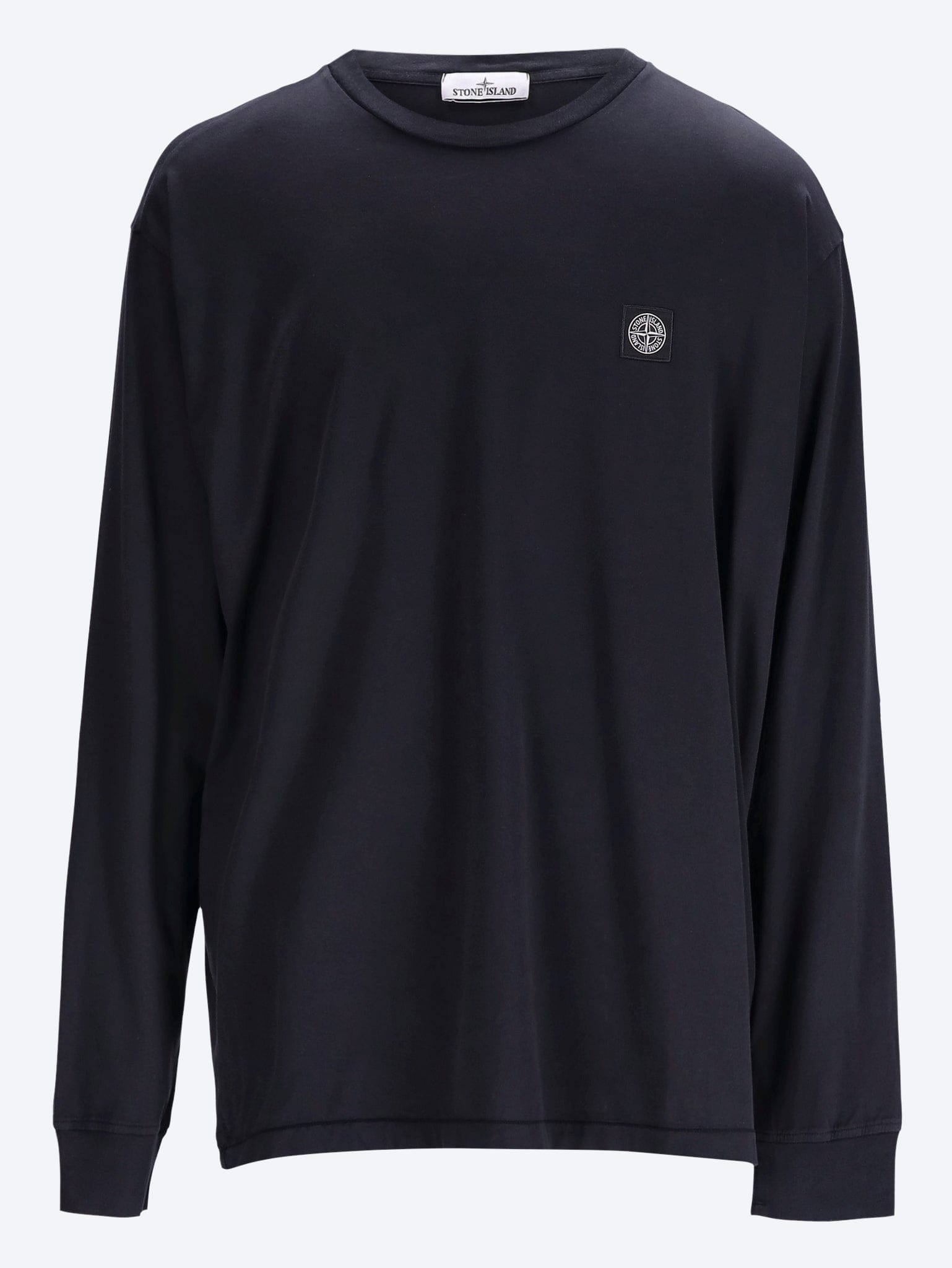 Stone Island Garment dyed long sleeve t - shirt
