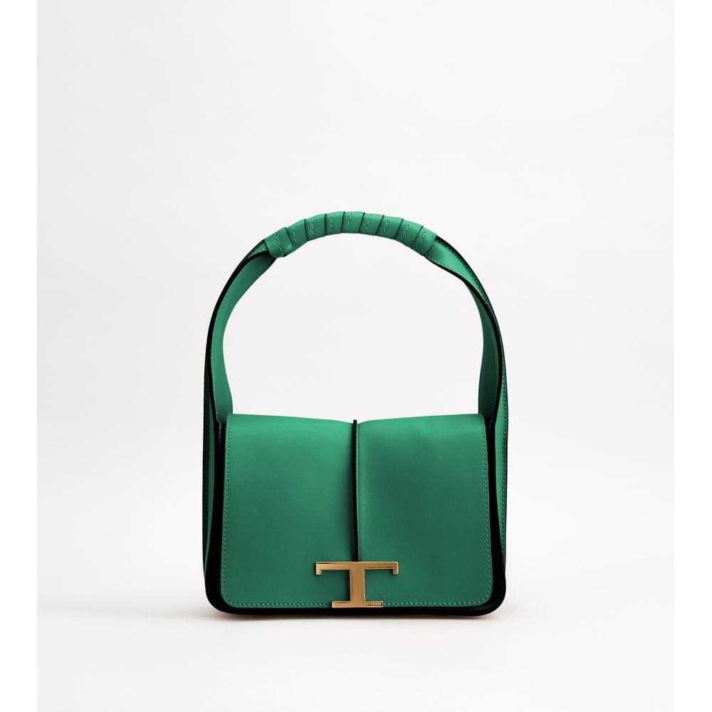 Tod's Tods T Timeless Bag In Leather Mini Green