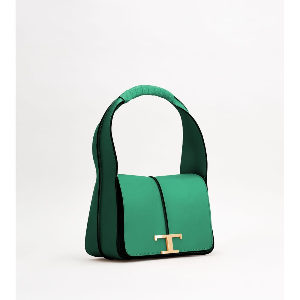 Tod's Tods T Timeless Bag In Leather Mini Green