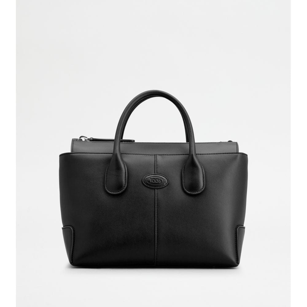 Tod's Tods Di Bag In Leather Small - Special Version Black