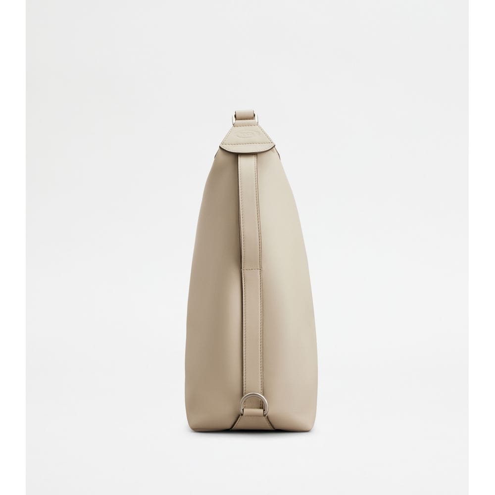 Tod's Tods Tods Meda Bag In Leather Small Off White