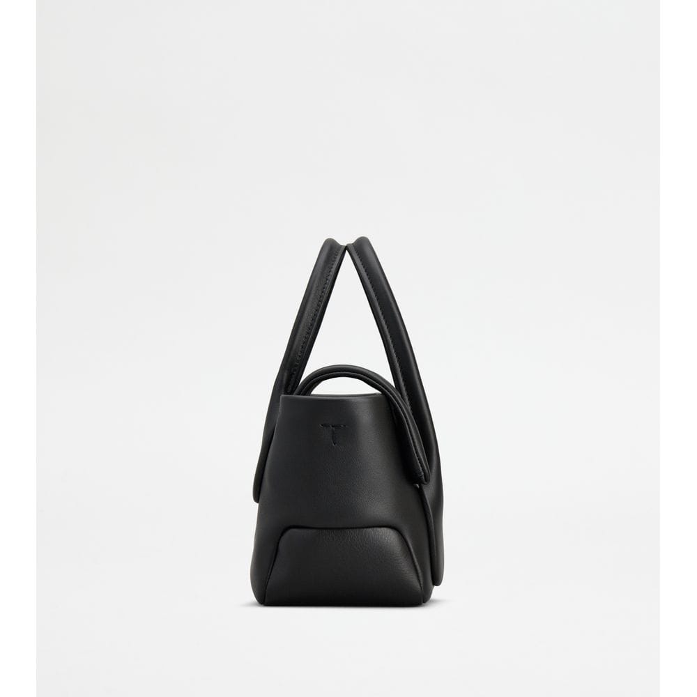 Tod's Tods Di Bag Reverse In Leather Mini Black
