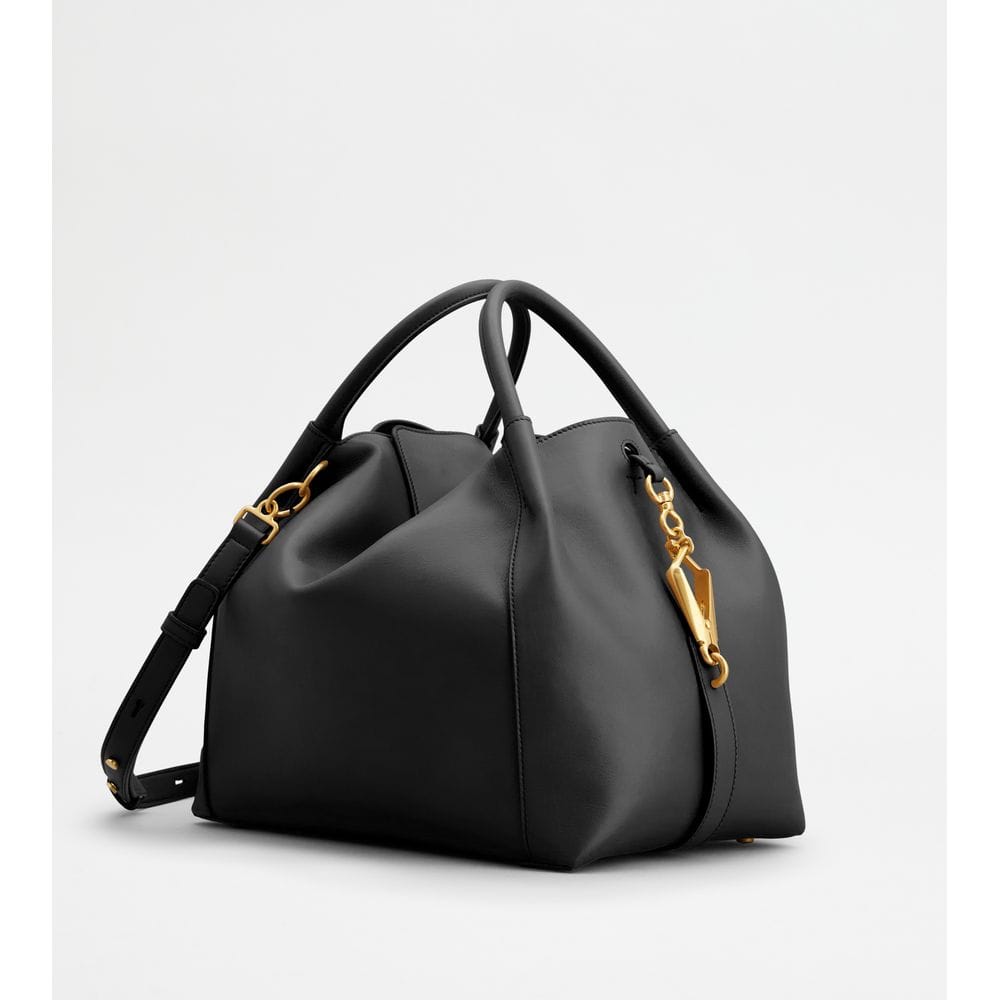 Tod's Tods Satchel In Leather Small Black