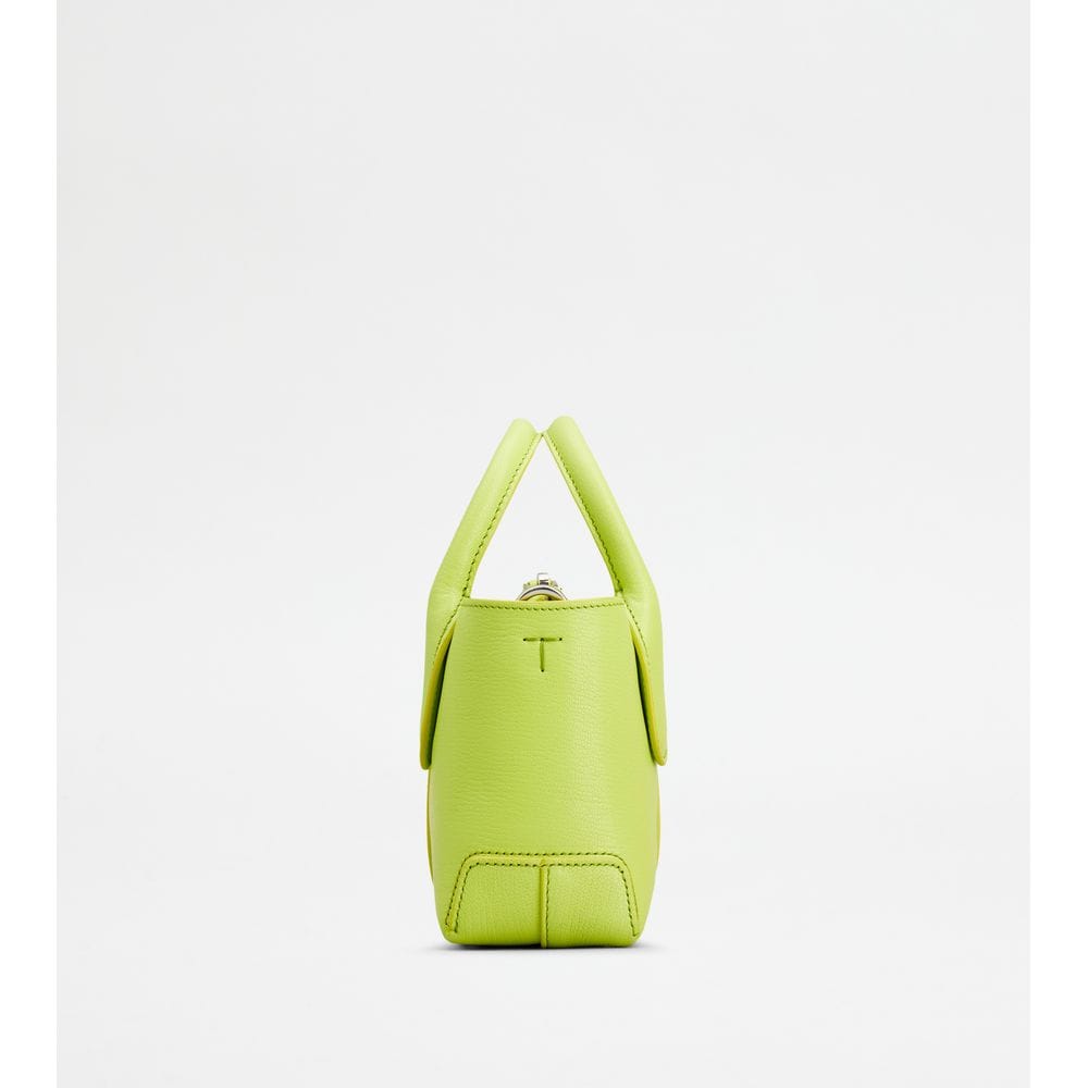 Tod's Tods Di Bag In Leather Mini Green