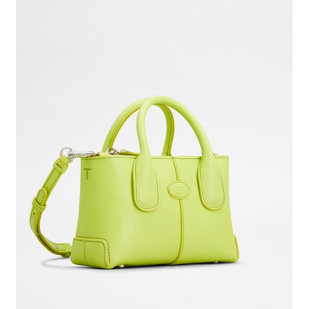Tod's Tods Di Bag In Leather Mini Green
