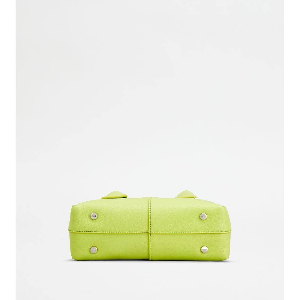 Tod's Tods Di Bag In Leather Mini Green