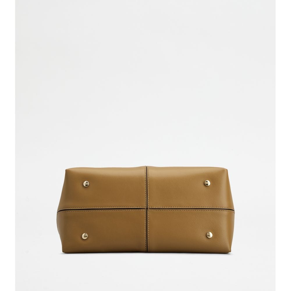 Tod's Tods Di Bag Folio In Leather Small Brown