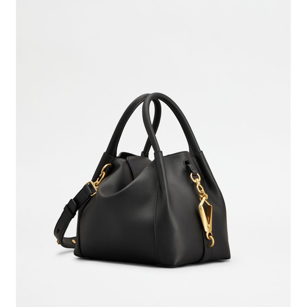 Tod's Tods Satchel In Leather Mini Black
