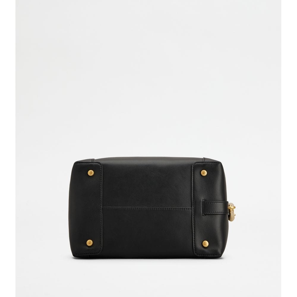 Tod's Tods Satchel In Leather Mini Black