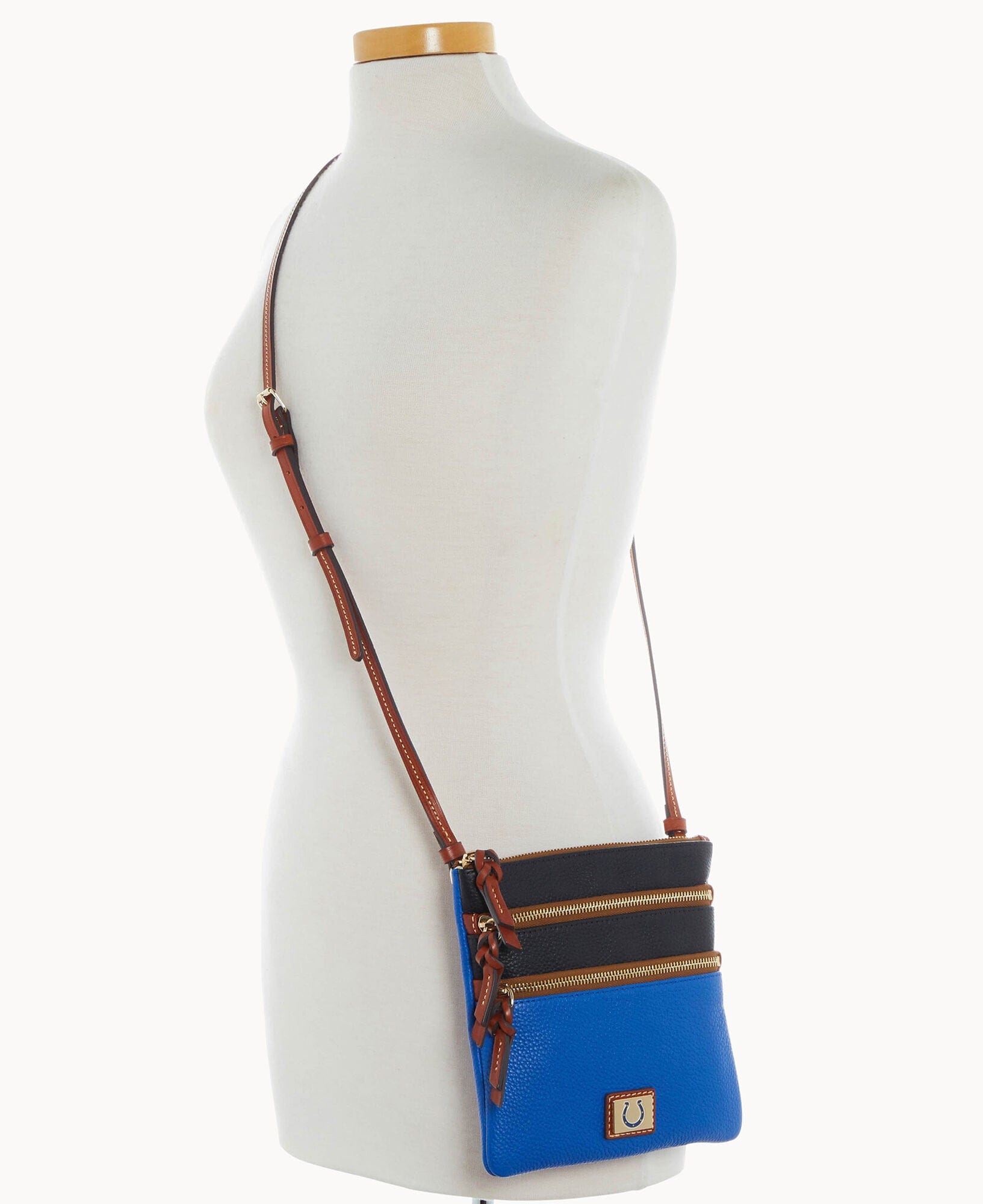 Dooney & Bourke NFL Colts Triple Zip Crossbody