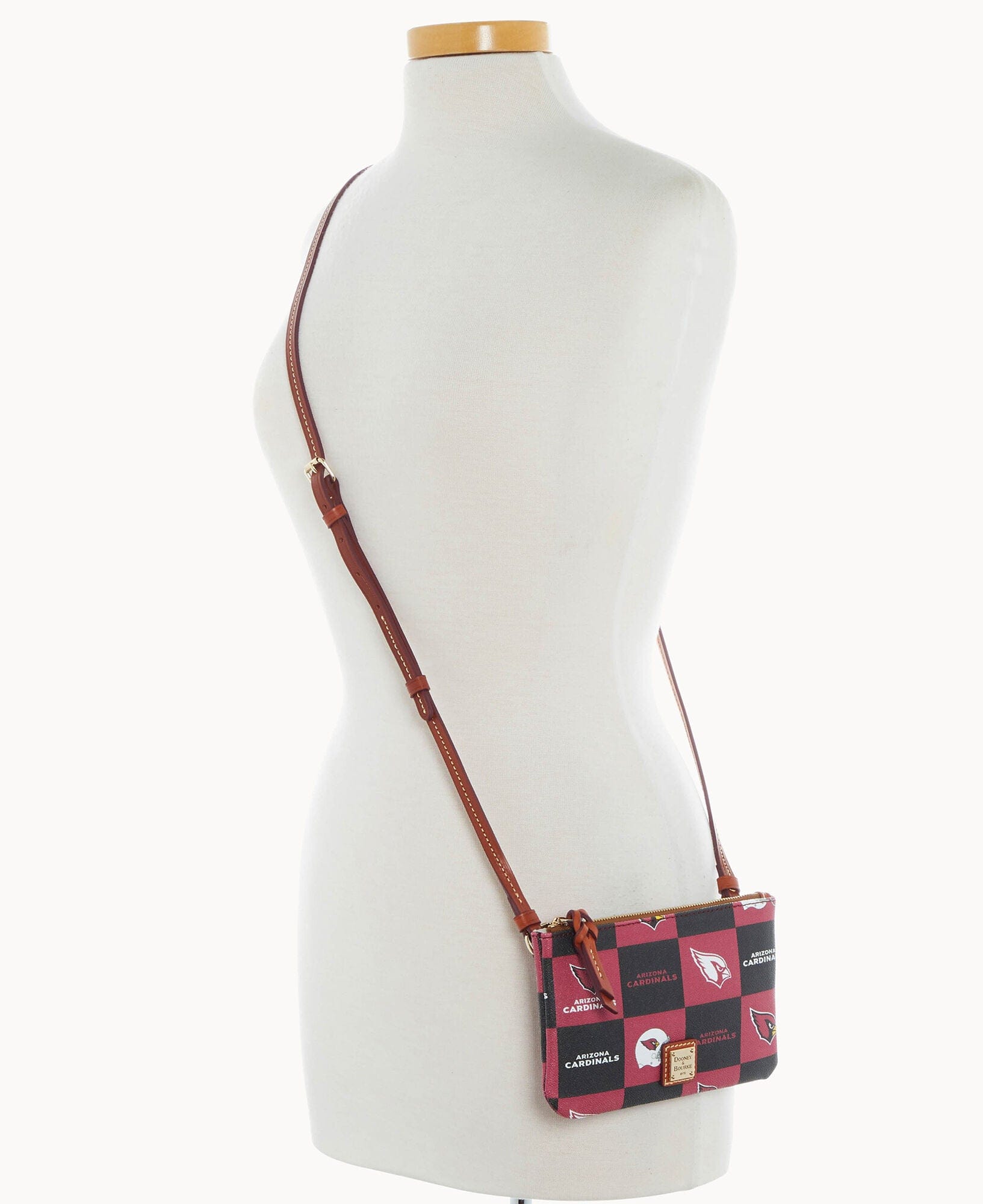 Dooney & Bourke NFL AZ Cardinals Top Zip Crossbody
