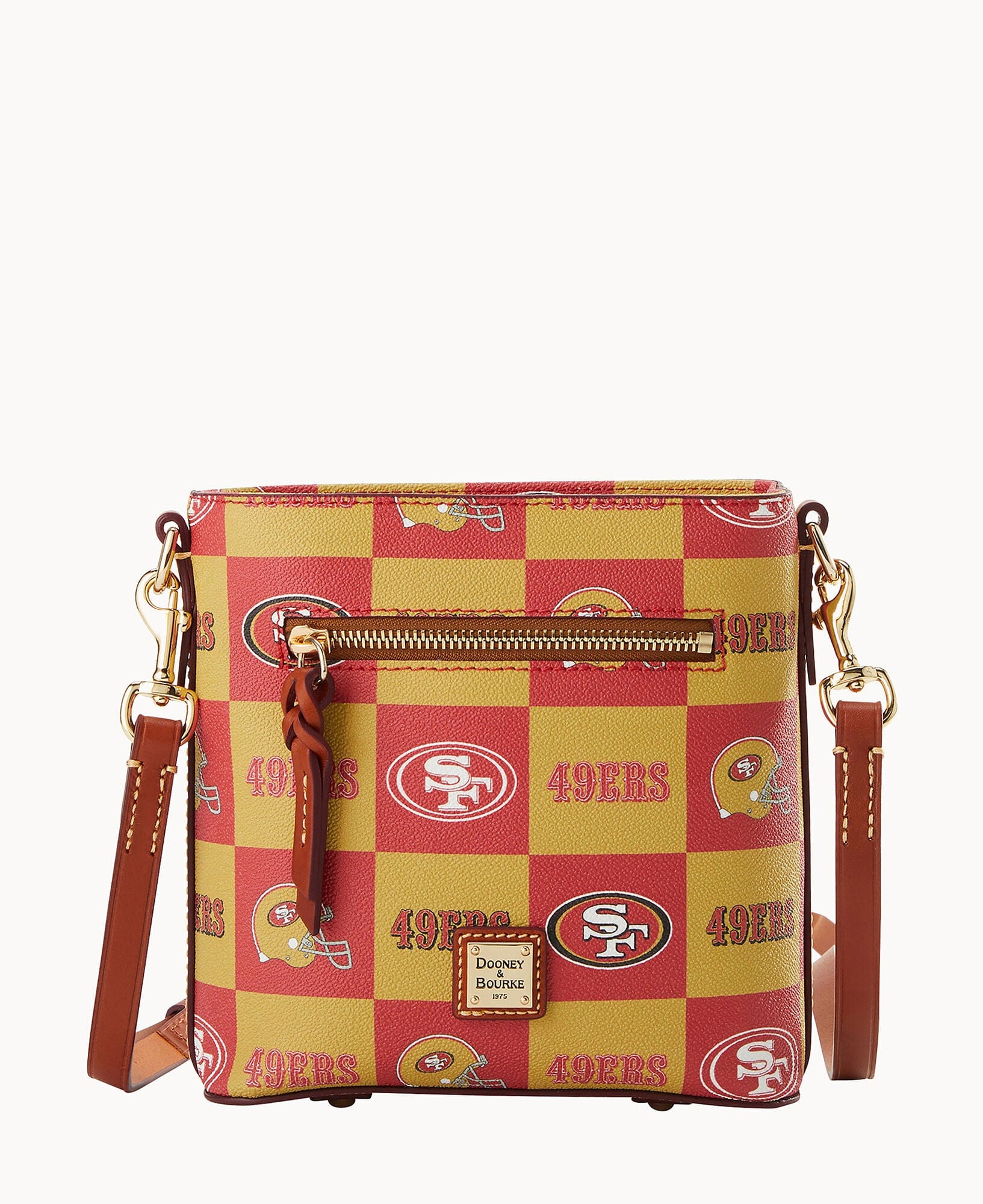 Dooney & Bourke NFL 49ERS Small Zip Crossbody