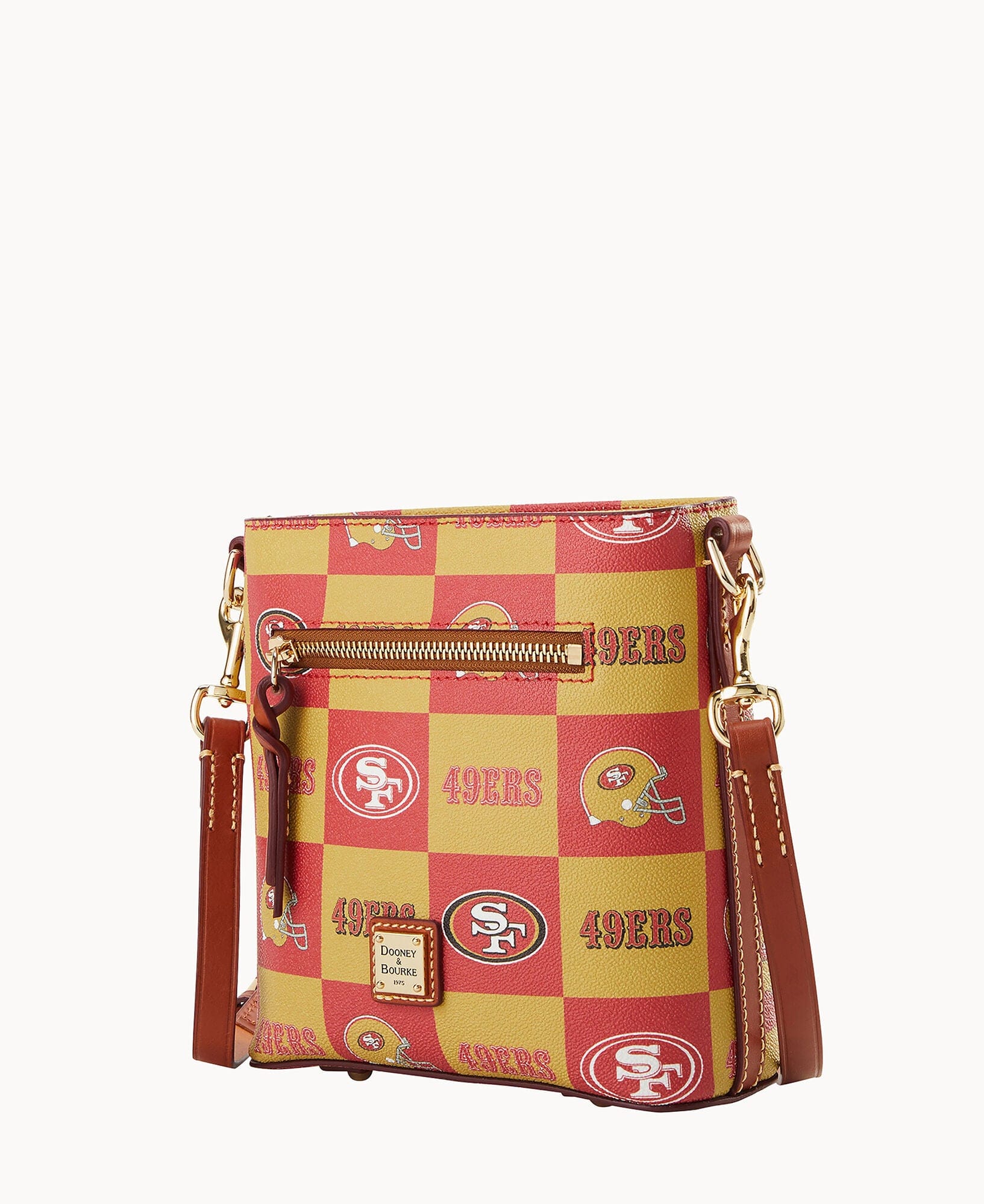 Dooney & Bourke NFL 49ERS Small Zip Crossbody