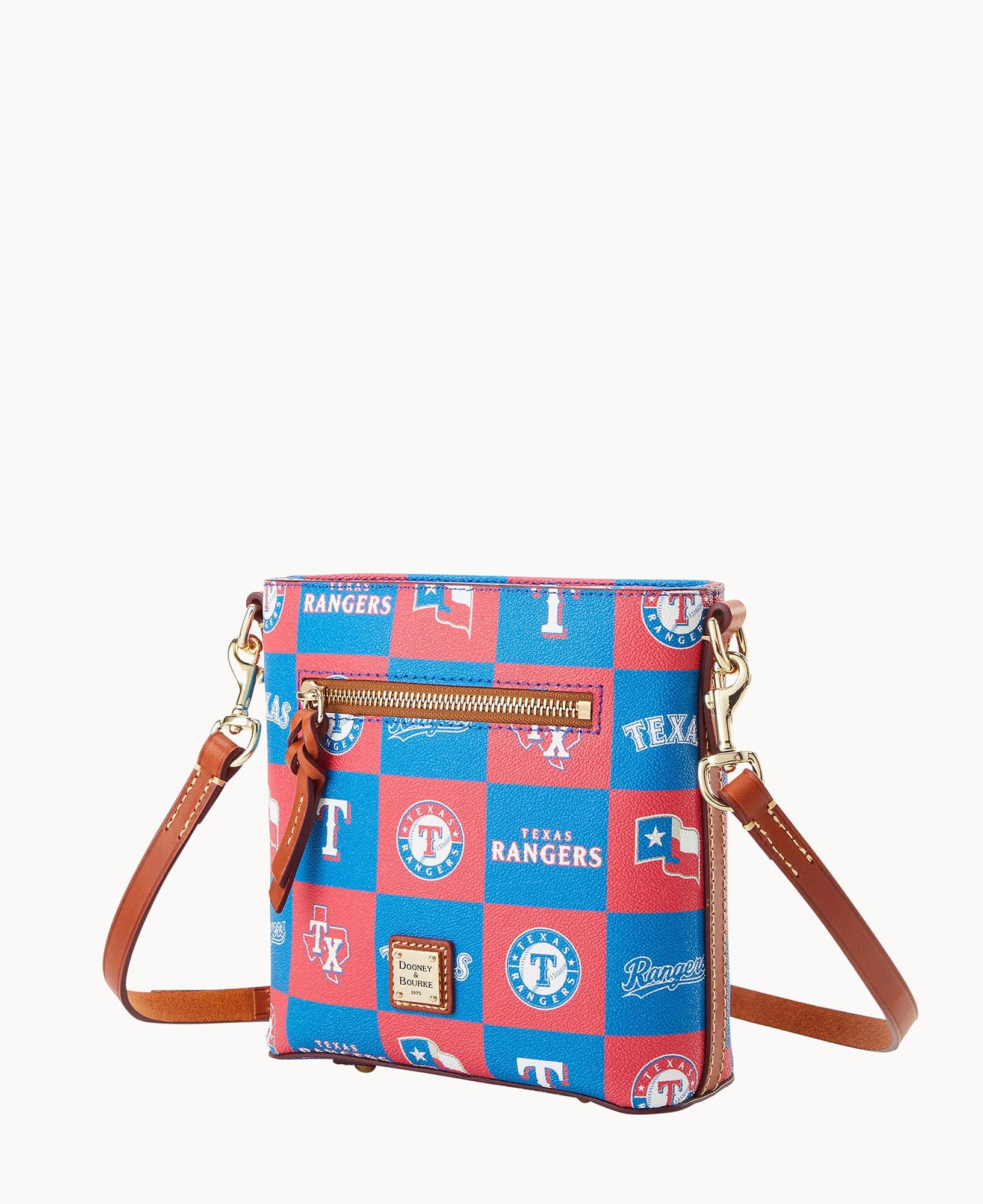 Dooney & Bourke MLB Rangers Small Zip Crossbody